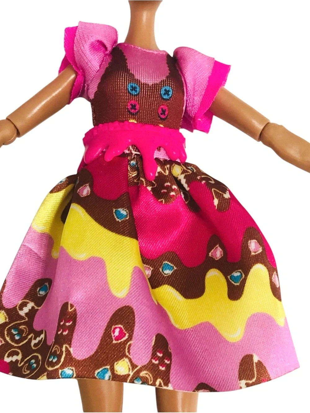 Ever After High Ginger Breadhouse Doll Sugar Coated Pink Dress High Boots 2014
